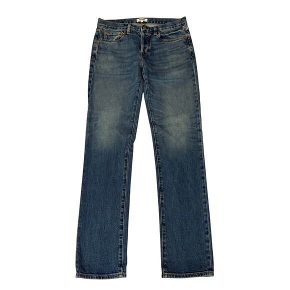 Buck Mason Other - Buck Mason Slim Straight Jeans in Medium Blue